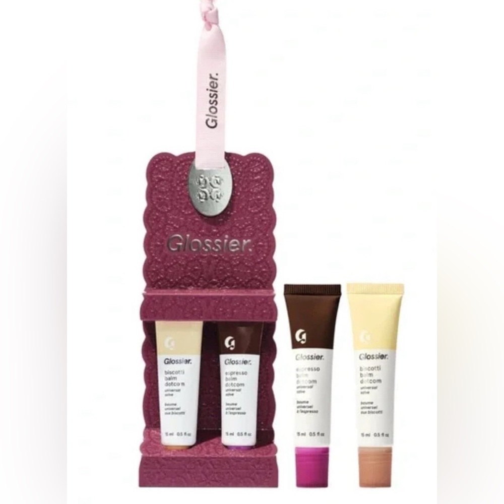 New‎ Glossier Balmdotcom Duo Set Espresso & Biscotti